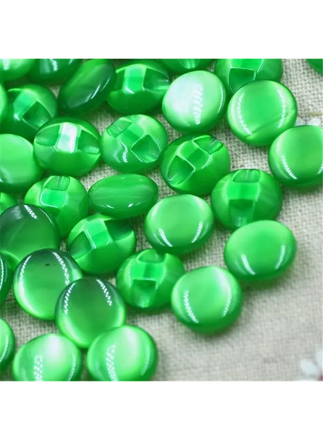 مزيج الألوان 50 قطعة أزرار راتنج حجر لافت للنظر أزرار قميص للخياطة حرف يدوية DIY - Image 2